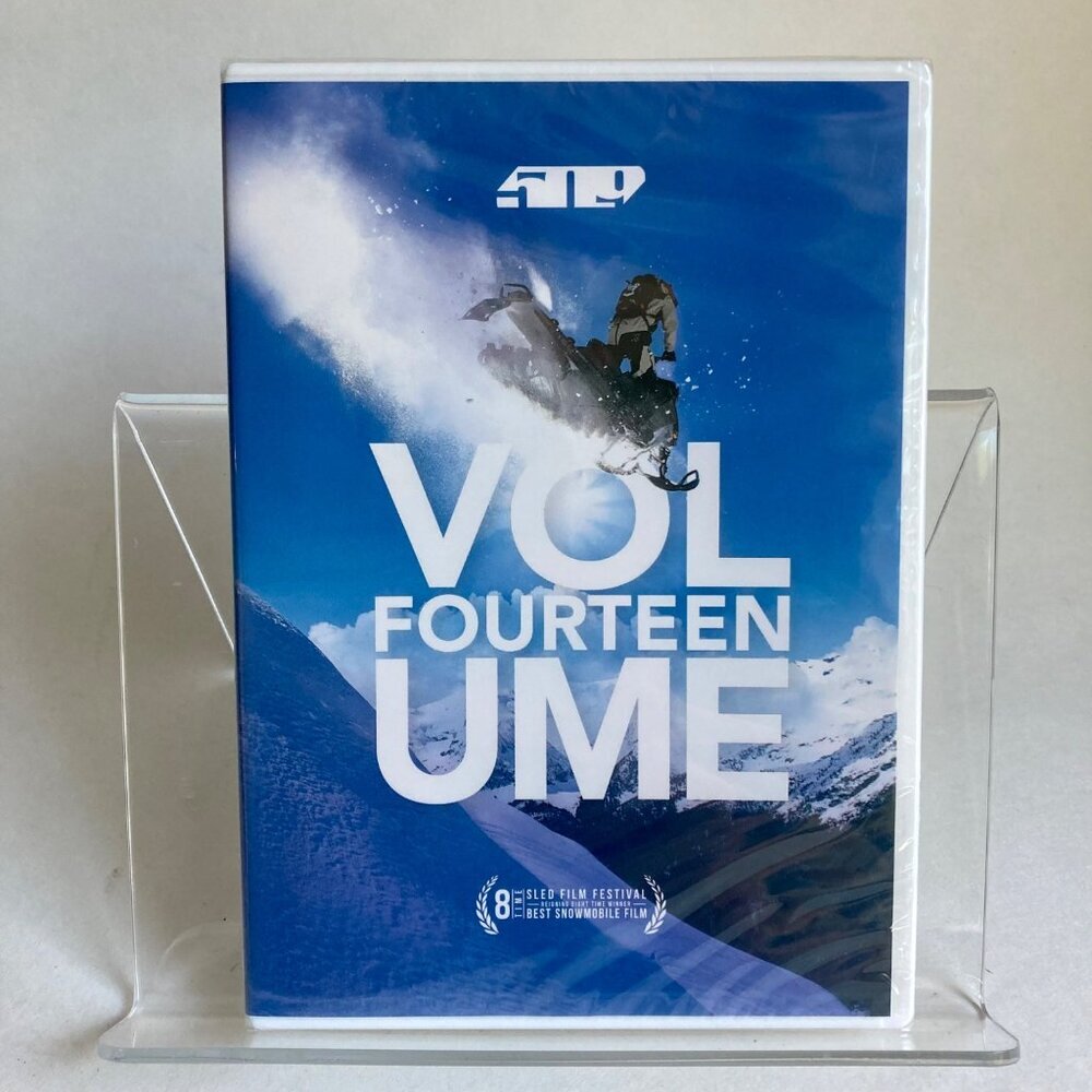 Ride 509 Films Volume 14 Backcountry Snowmobile DVD NEW/SEALED